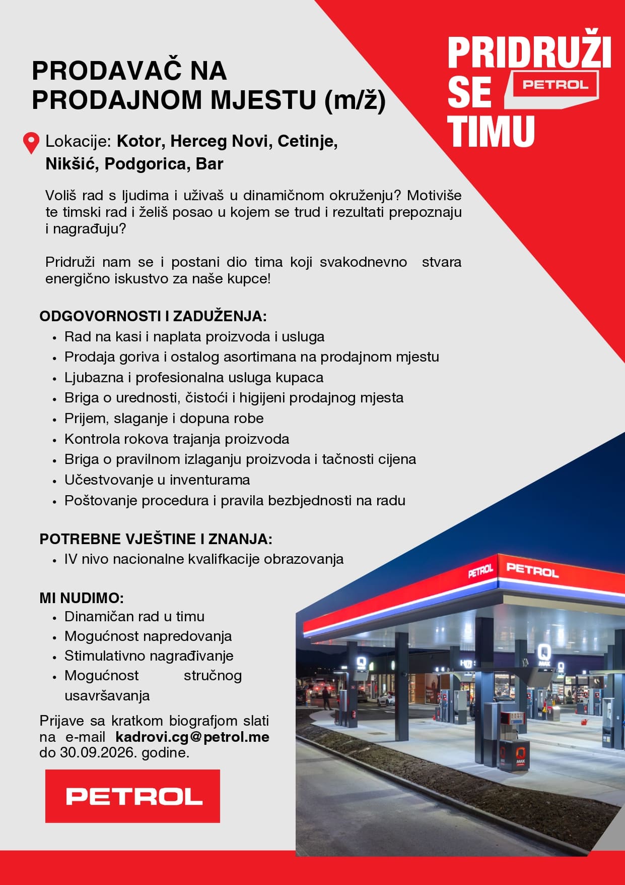 Oglas za posao
